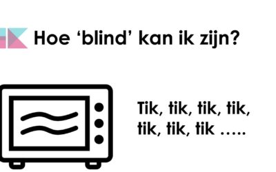 Hoe ‘blind’ kan ik zijn?